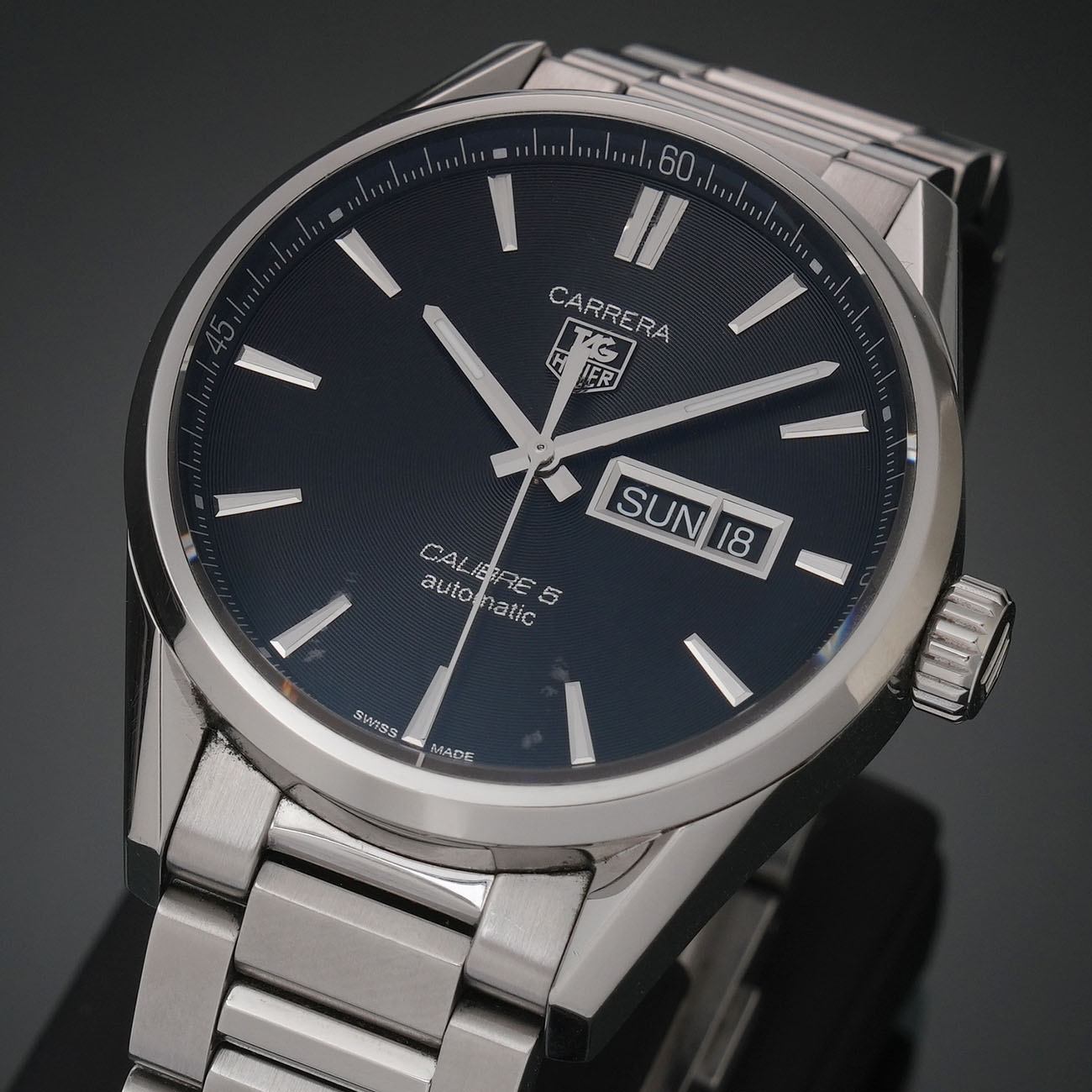 TAG HEUER(USED)태그호이어 WAR201A 까레라 데이데이트